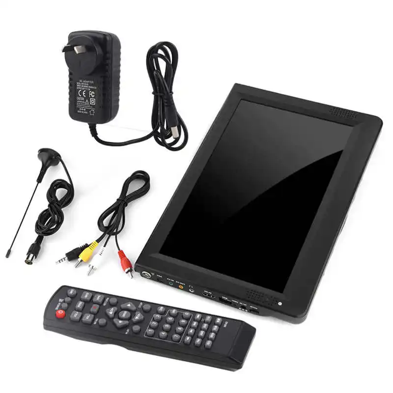 Портативный цифровой телевизор LEADSTAR 12 дюймов 1280x600 TFT-светодиодный экран HD