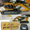 In Stock JDM-208 R920 1/14 RC Hydraulic Excavator RTR 3 Way Directional Valve ST8 Sound Light Painted Assembled Digger Model 2