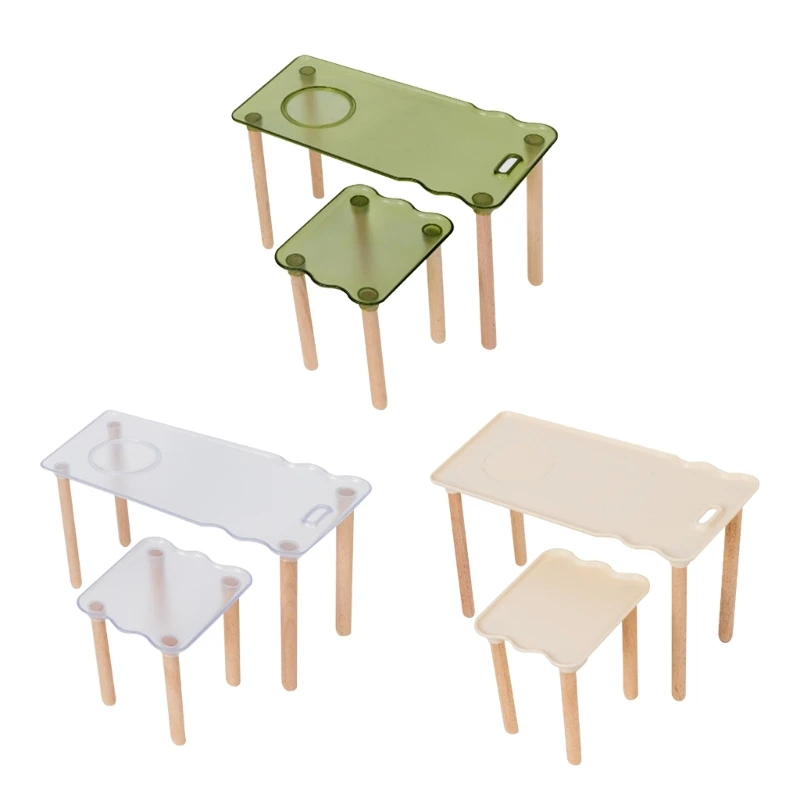 

H7EA Hamster Platform Play Platform Hamster Stand Platform for Dwarfs Syrian Hamster