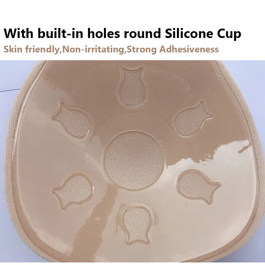 Silicone Adhesive Bra Women Push Up Self Adhesive Strapless Invisible