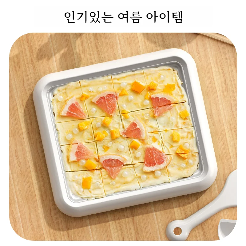 가정용 미니 아이스크림 제조기 냉동 필요 없음 어린이 친화적 인 아이스 크림 기계 요구르트 제조기 소형 주방 기기