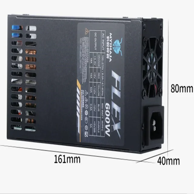 Flex 700W alimentatore modulare piccolo Computer 1U PSU 350w 400w 450w 500w  550w 600w Flex-ATX per ITX Compact Mini PC POS AIO - AliExpress