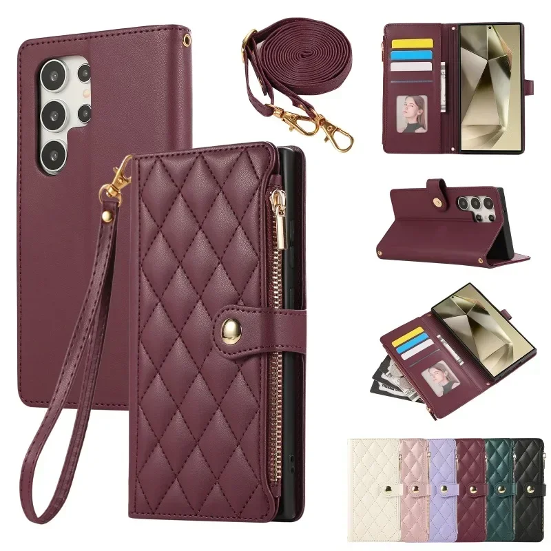 Crossbody Phone Case with Wallet Cover