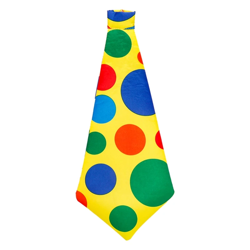 Clown Tie Bow Carnival Circus Costume Cosplay Fancy Dress Prop Colorful Polka Dot Party Sets Adult Children Role Play Suits