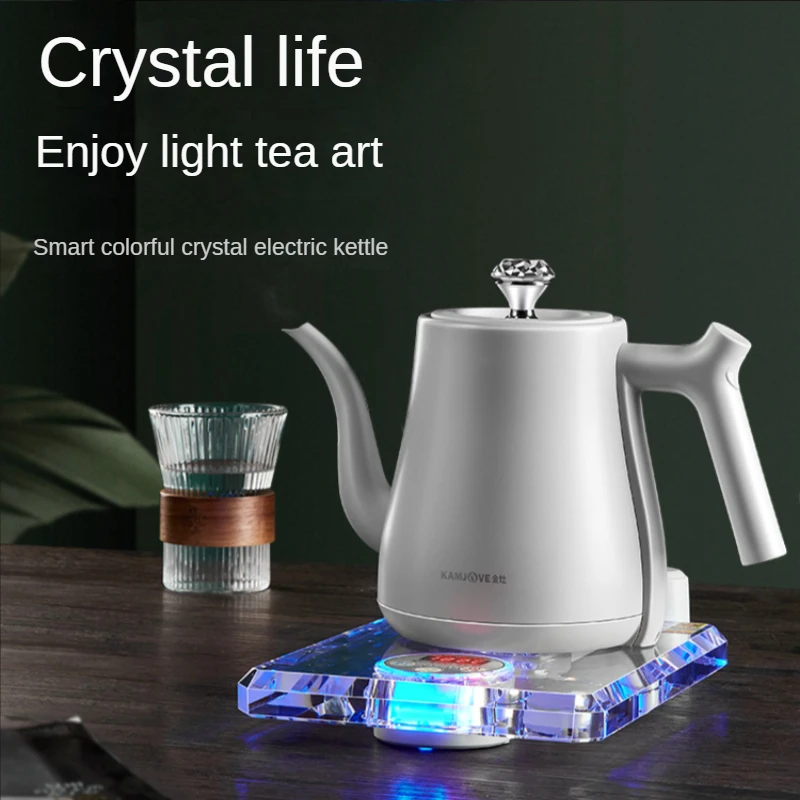 Crystal glass electric kettle heating insulation integrated constant temperature   household boiling water elves 3d carbon crystal silicon tempered glass platform heating bed construction surface size 235 235mm for ender 3 ender 3v2