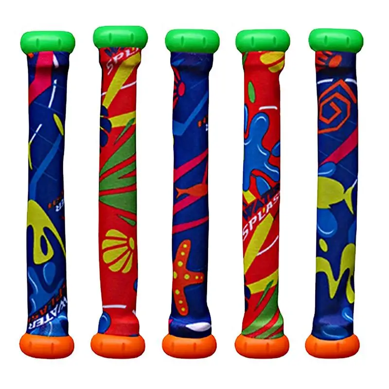 

Pool Dive Sticks Pool Toys For Kids Ages 4-8 For Children's Gift Underwater Sinking Swimming Pool Toy Gift For Kids 5pcs