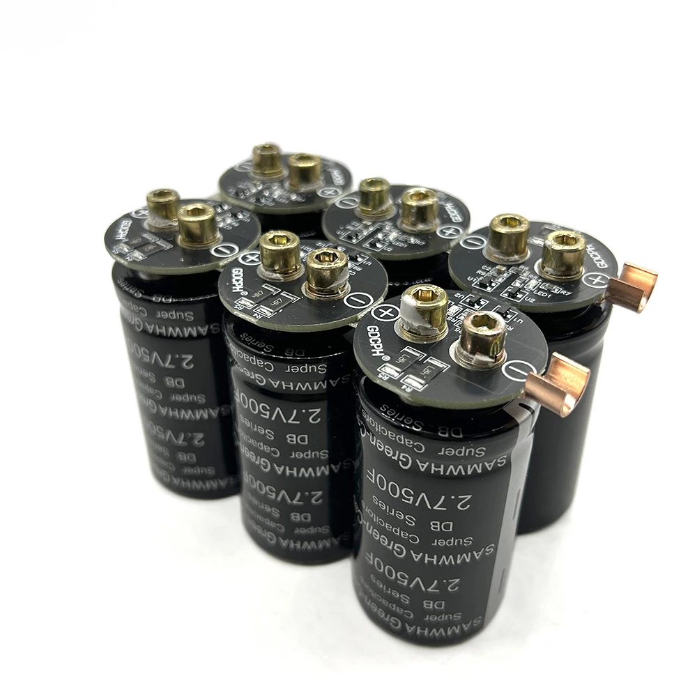Automotive Rectifier Module SAMWHA Green-Cap 16V83F Automotive Rectifier Module 2.7V500F Large Capacity Ignition Kit for Backup Power Supply 16.2V Bank