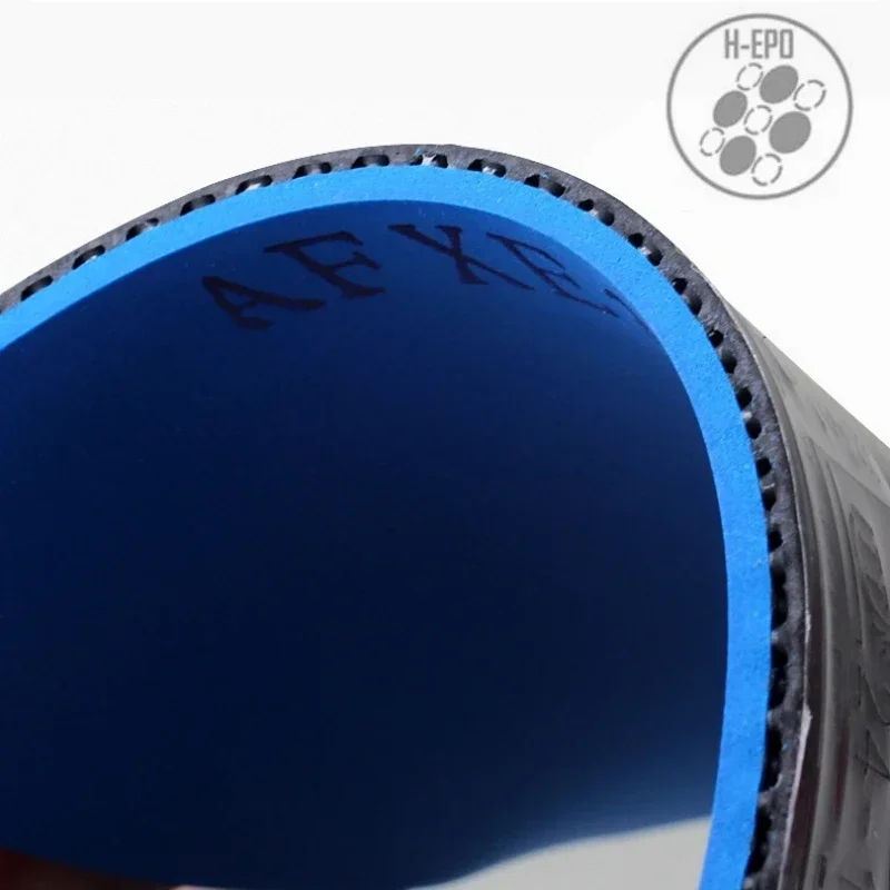 Table Tennis Rubber DHS Provincial Version Blue Sponge Hurricane 3 Table Tennis Rubber Sheet 38&deg; 39&deg; with 2.15mm 2.2mm Ping Pong Racket Coverings