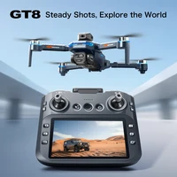 Nouveau drone GT8 2026 GPS 8K professionnel HD 360 °   Jouets quadricoptères pliables avec double caméra, 5G WIFI, moteurs sans balais et évitement d'obstacles 2
