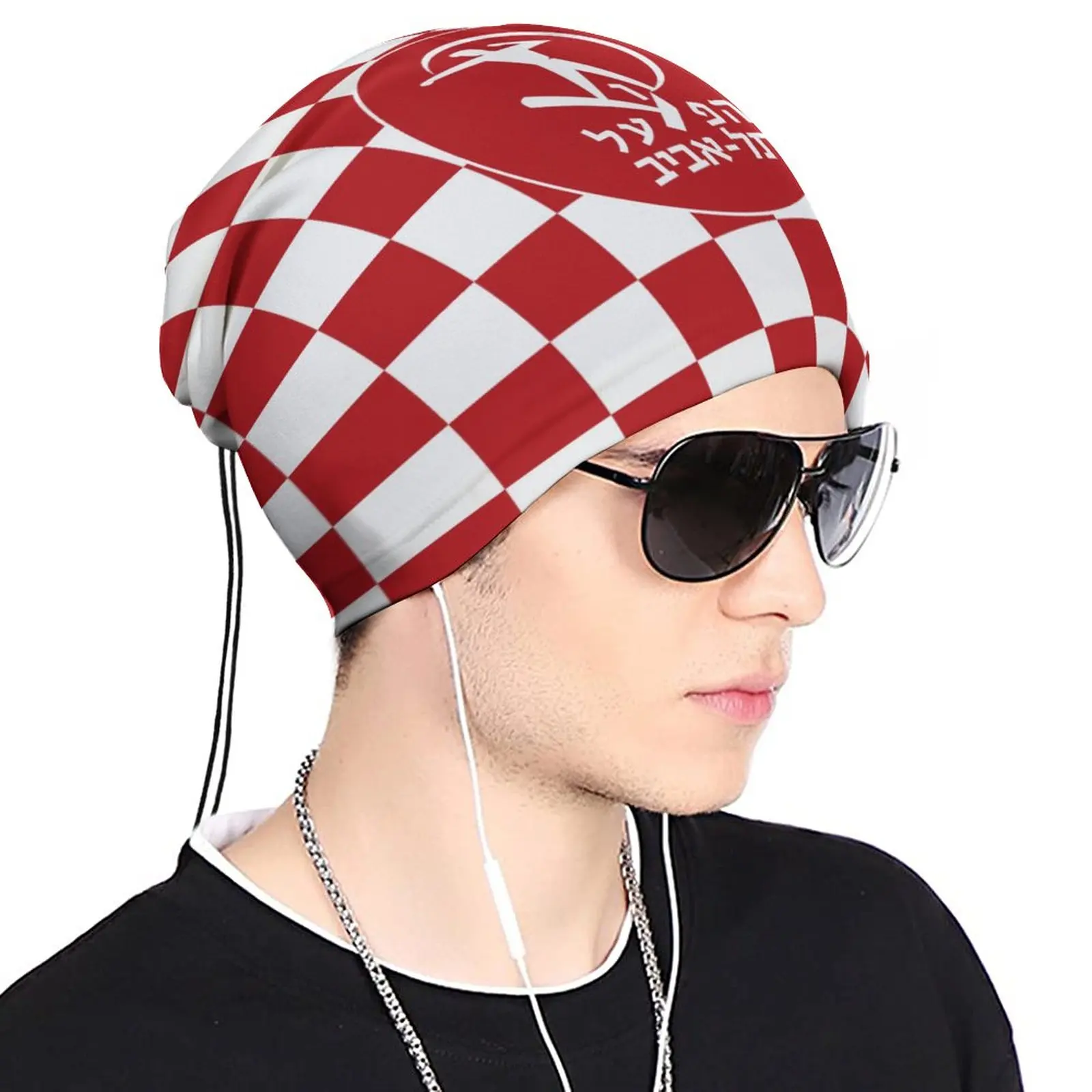 Hapoel Tel Aviv Face Mask Seamless Turban Headwear Neck Warm Outdoor Multifunctional