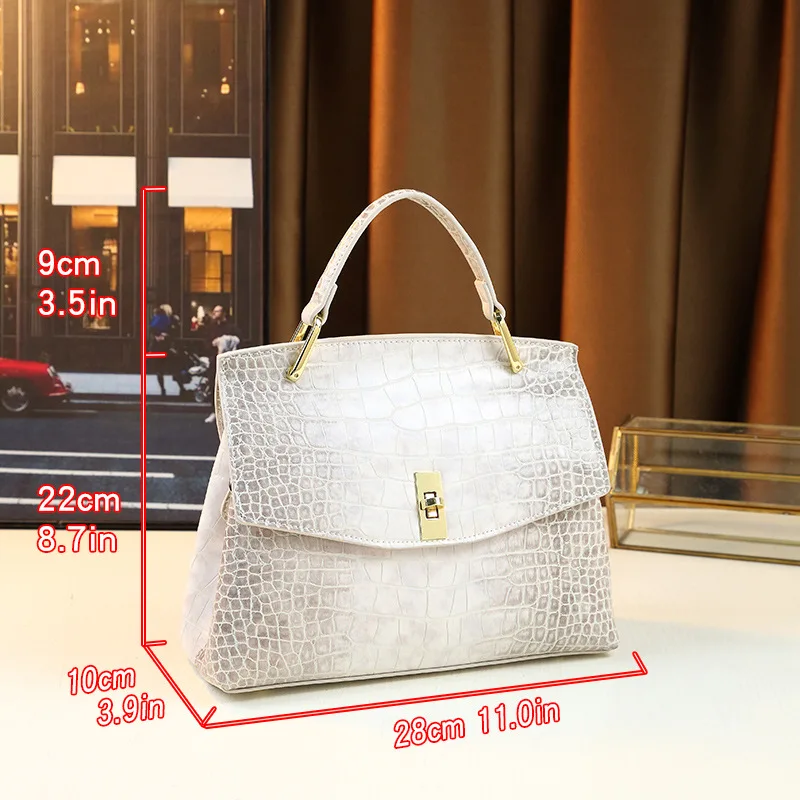 2024 New Versatile and Elegant Women's Fashion and Elegance Handbag Business Commuter Single Shoulder Crossbody Bag