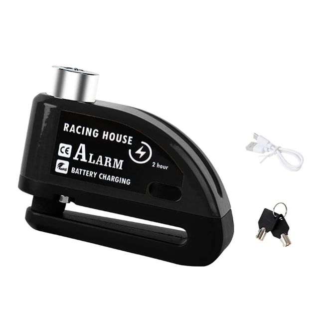 Motorcycle Alarm Disc Brake Lock, Motorcycle Locks AntiTheft Security