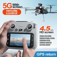 New K19 MAX GPS Drone Professional 8K Camera Aerial FPV Brush Avoiding Obstacle with Large Screen Remote Control Folding Drone 2
