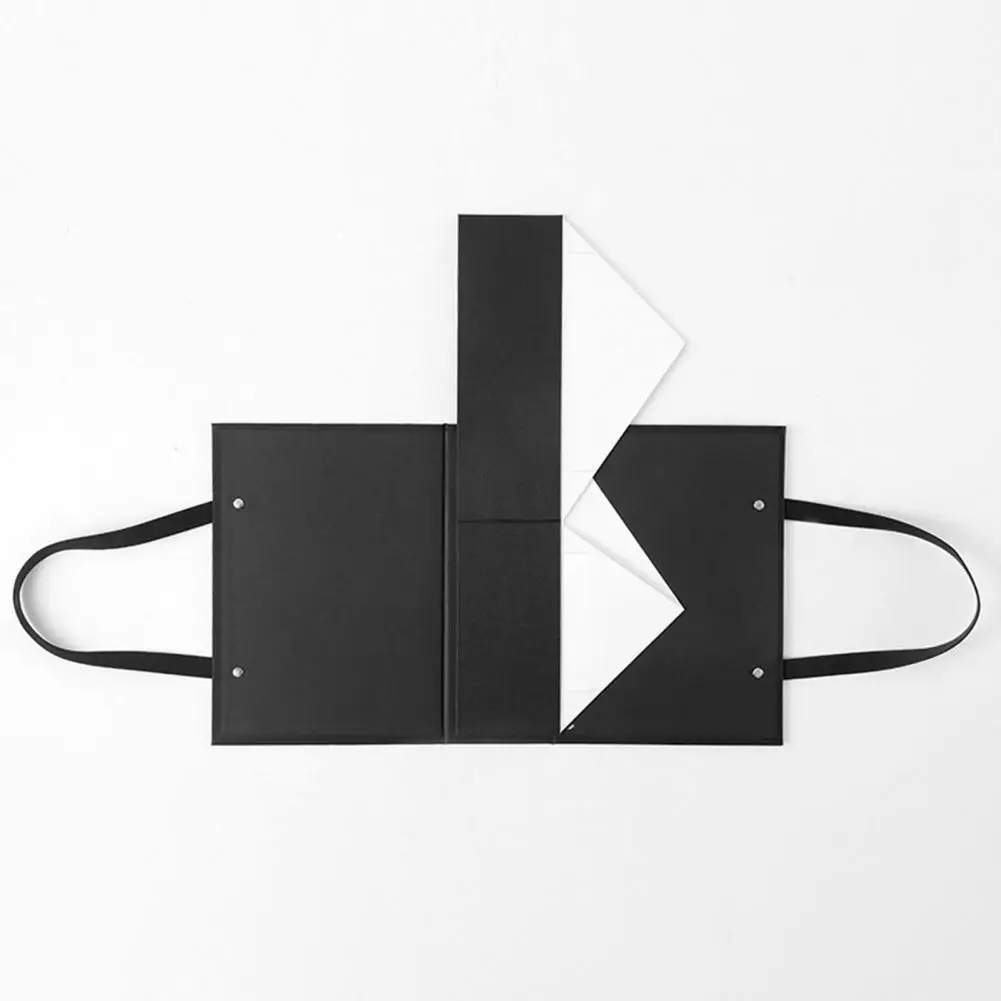 Flap Folding Gift Box with Hidden Magnetic Closure and Durable Handle – Rectangular han... - SKU FGB19472 - UGI Packaging