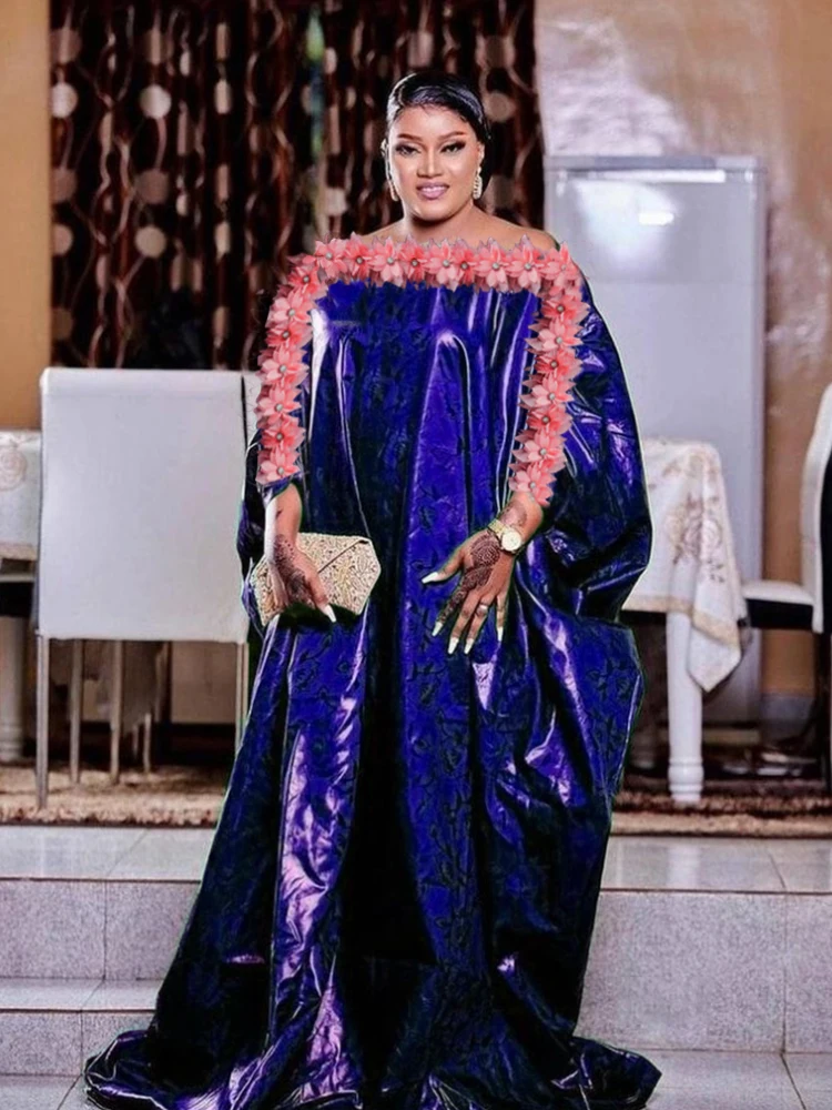 

Party Dresses Women Wedding Dress Quinceanera Dresses African Clothes Traditional Dress Bazin Riche Original