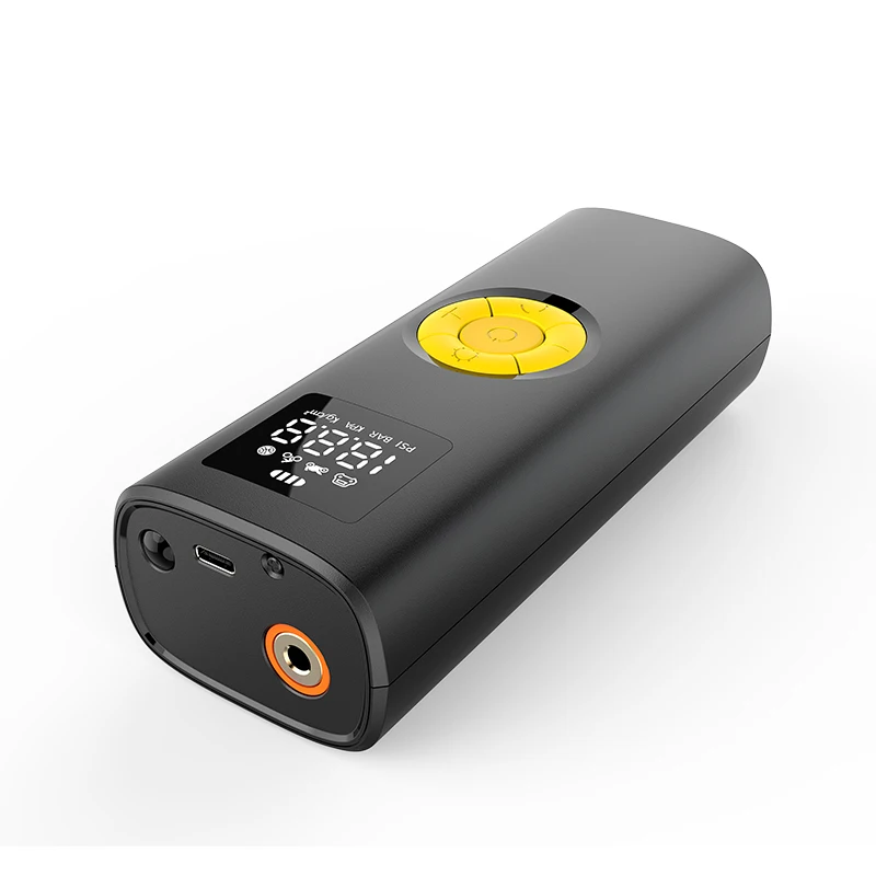 Small tire inflation pump SOS emergency flash lighting function is convenient to carry