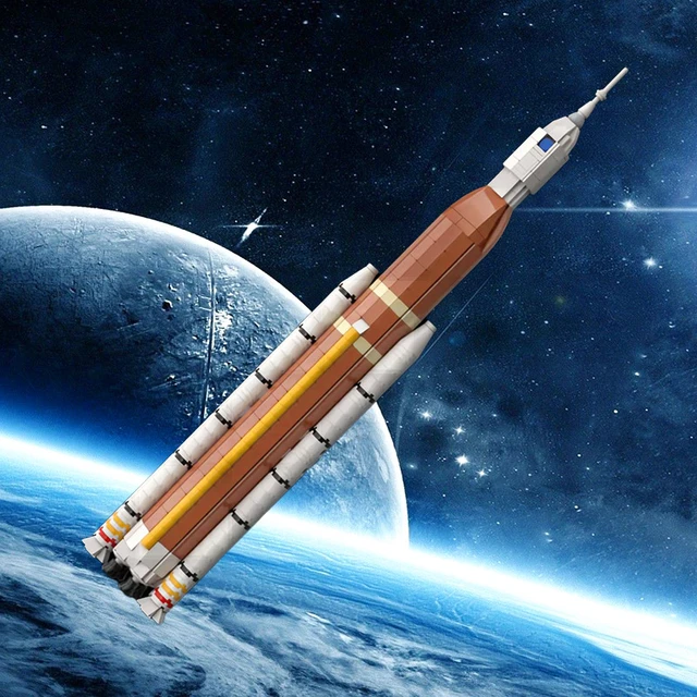 LEGO IDEAS - NASA's SLS Block 1 & 1B Rockets - Artemis Missions