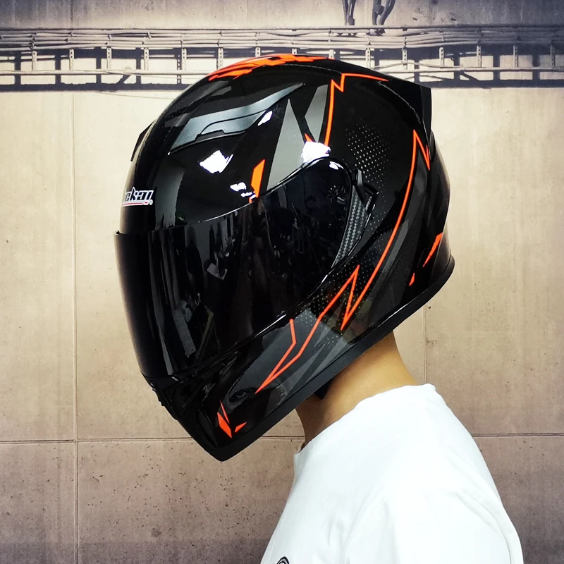 JIEKAI 316  Ǯ ̽  , ̽  , DOT Capacete Casqueiro Casque Motocross , ǰ