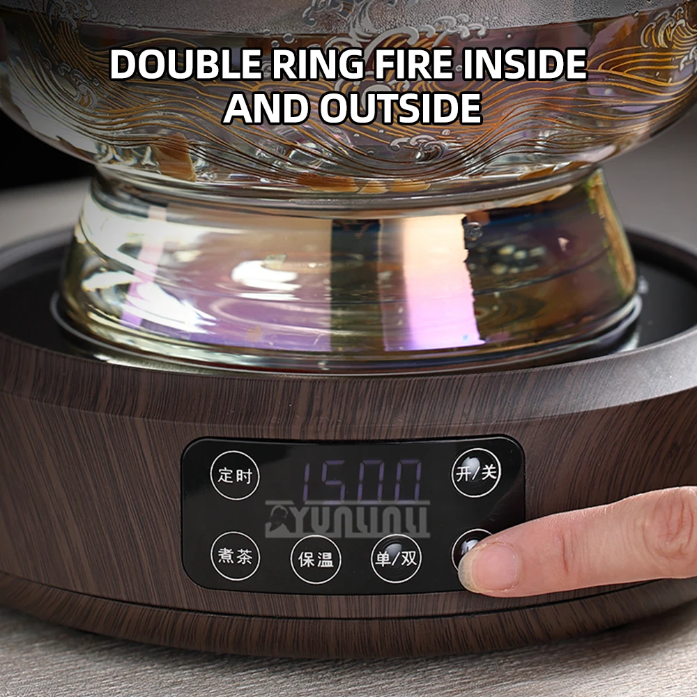 Household Elektrisch Hotpot Cooker Mini Electric Ceramic Stove Hot Pot Machine Cuisiniere Electrique 4