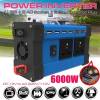 Kit d'onduleur solaire DC12V‑AC220V avec contrôleur 100A, panneau solaire pour la maison, le camping-car, le camping et les situations d'urgence. 5