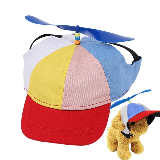 Dog Propeller Hat Adjustable Comfortable Pet Outdoor Sports Hats Pet  Removable Propeller Baseball Hat Dogs Cats Supplies - AliExpress