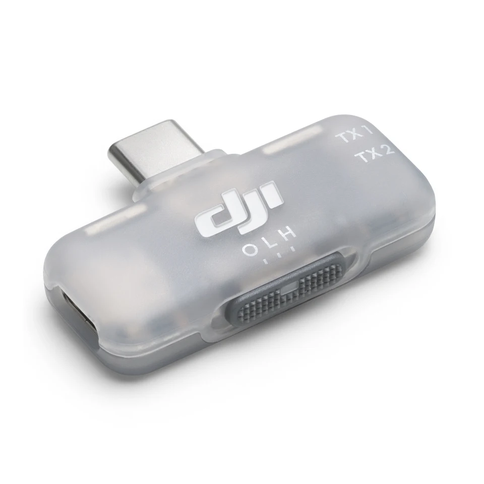 DJI Micシリーズモバイルレシーバーは、Mic Mini/Mic 2/Mic 3