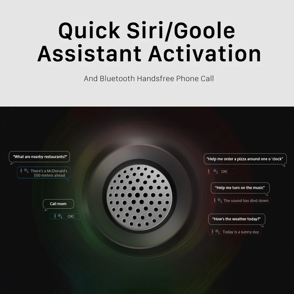 Wireless Car Adapter Bluetooth-Compatible 5.0 Audio 3.5mm Auto BT Transmitter USB FM Modulator for Hands-Free Call Car Amplifier