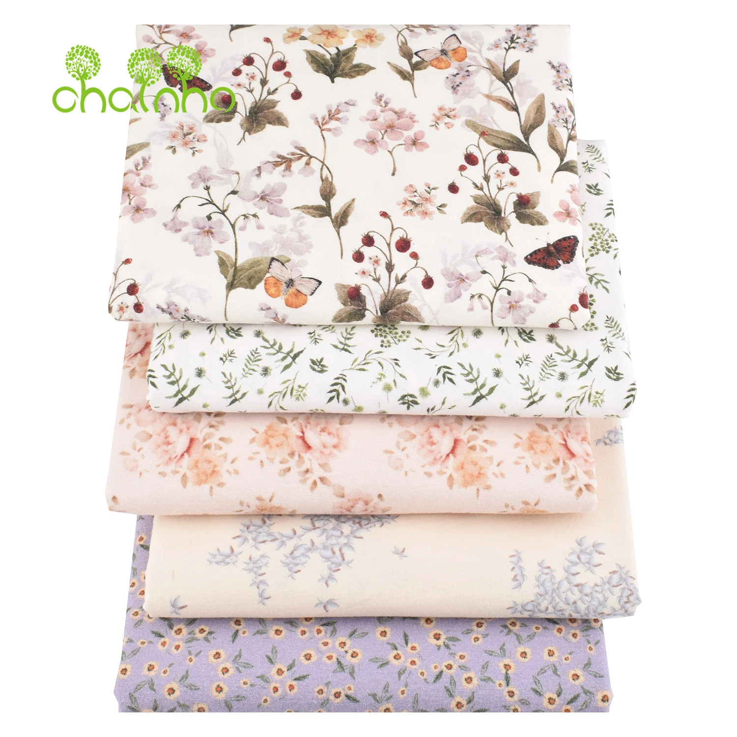 Chainho,Brushed Fabric,Cotton-Polyester,Reactive Dyeing,DIY Sewing Quilting Material For Cushion,Pillow,Sofa,Tablecloth,25MM11