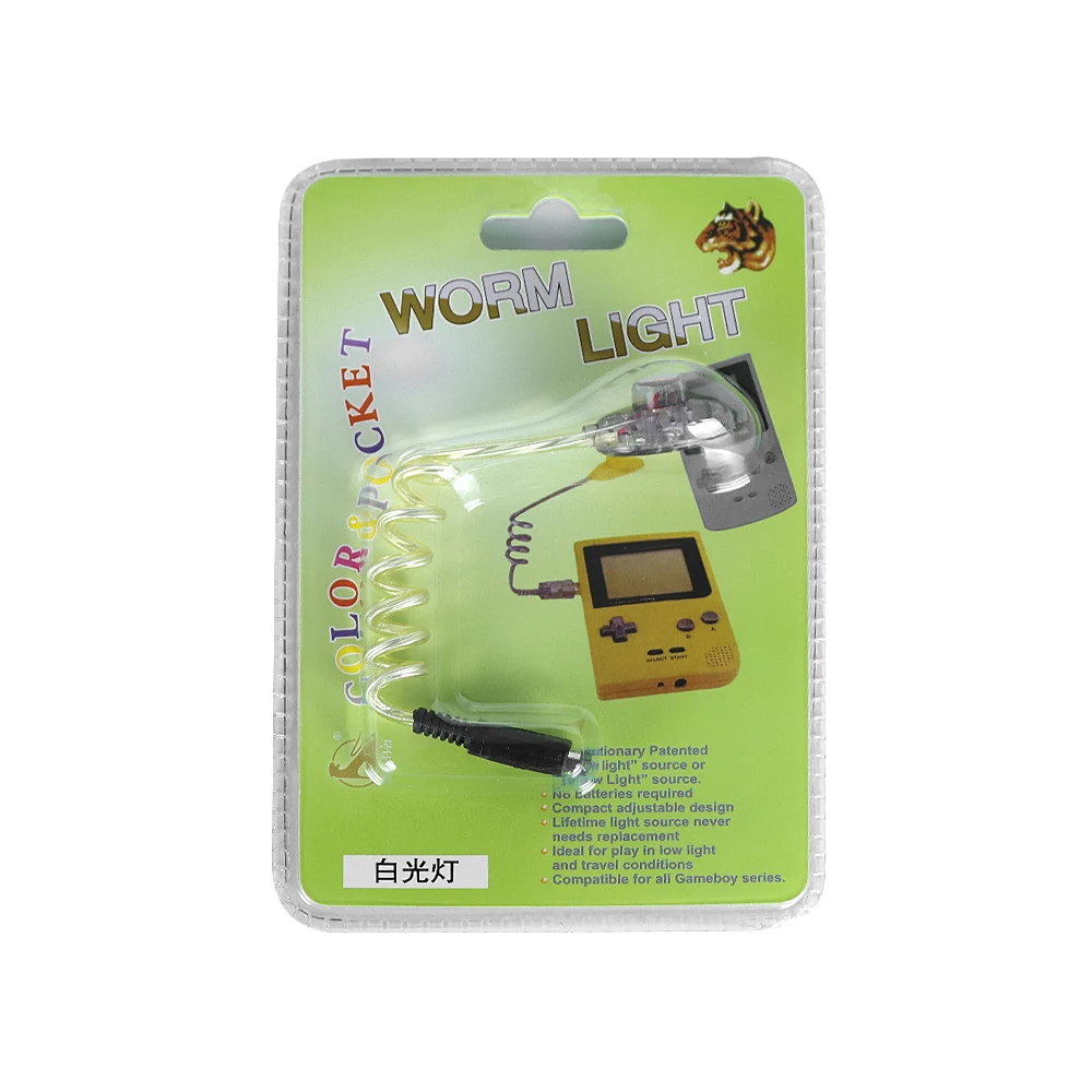 1 Pz Luce Dello Schermo A Vite Senza Fine Illuminazione A Led Lampada Da Notte Con Imballaggio Per Gba Gameboy Advance/Per Game Boy Color Gbc Gbp Cons