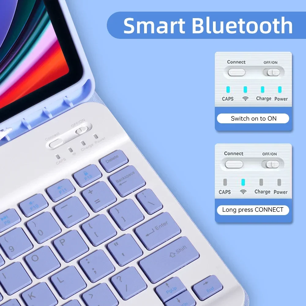 Magnetic Detachable Wireless Keyboard Case for Samsung Galaxy Tab S11 - 11 Inch (2025)