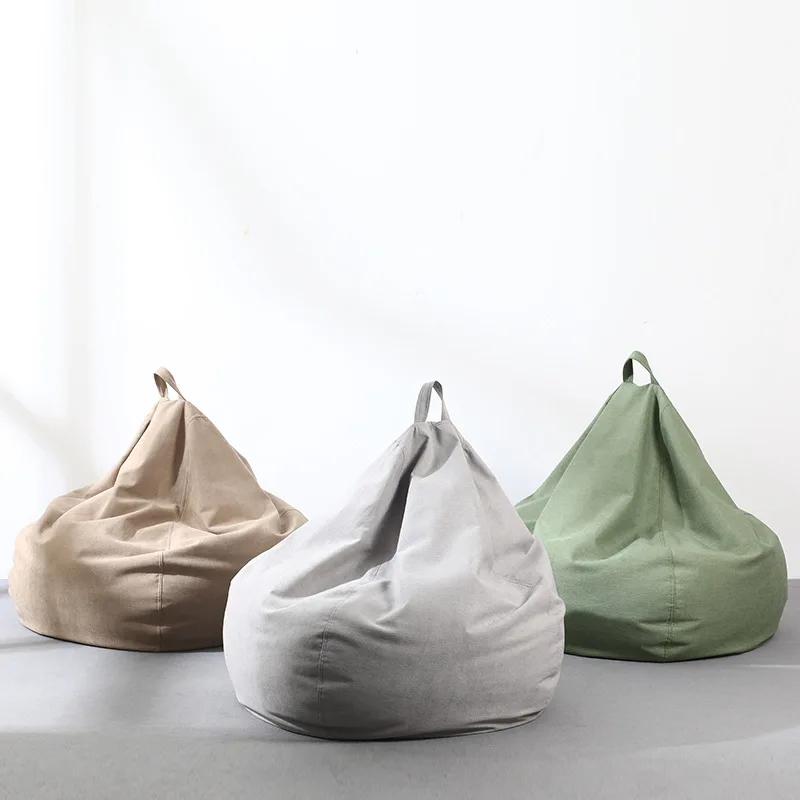 

Lazy Bedroom Bean Bag Sofa Luxury Modern Minimalista Lounge Fabric Single Bean Bag Sofa Reading Meble Pokojowe Room Furniture