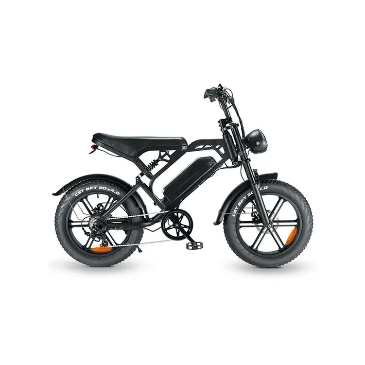 US Warehouse 750w Electric Bike 500w Fat Tire Bicycle Beach Cruise