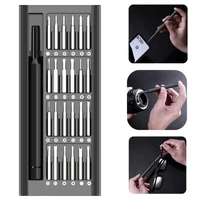 25 in 1 Mini Pocket Screwdriver Set 24 Piece Small Repair Tool Kit for Mobile Phone PC Laptops Cameras Glasses