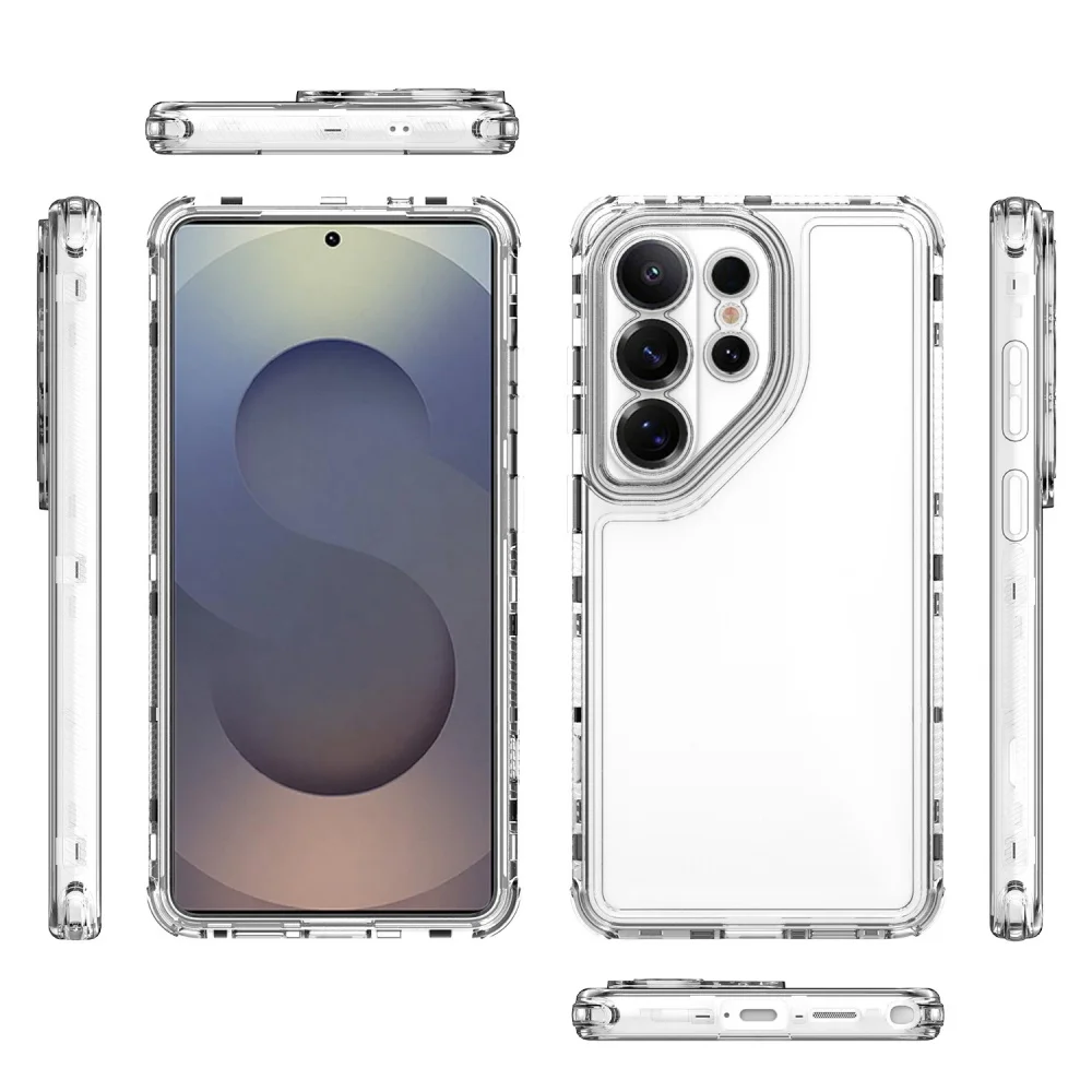 Crystal Clear Shockproof Phone Case - Ultra Protective Transparent Cover