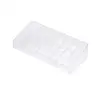 Convenient Plastic Lipstick Storage Box Save Space 12/18/36 Grids Nail Polish Shelf Makeup Lip Gloss Organizer Keep Tidy 2