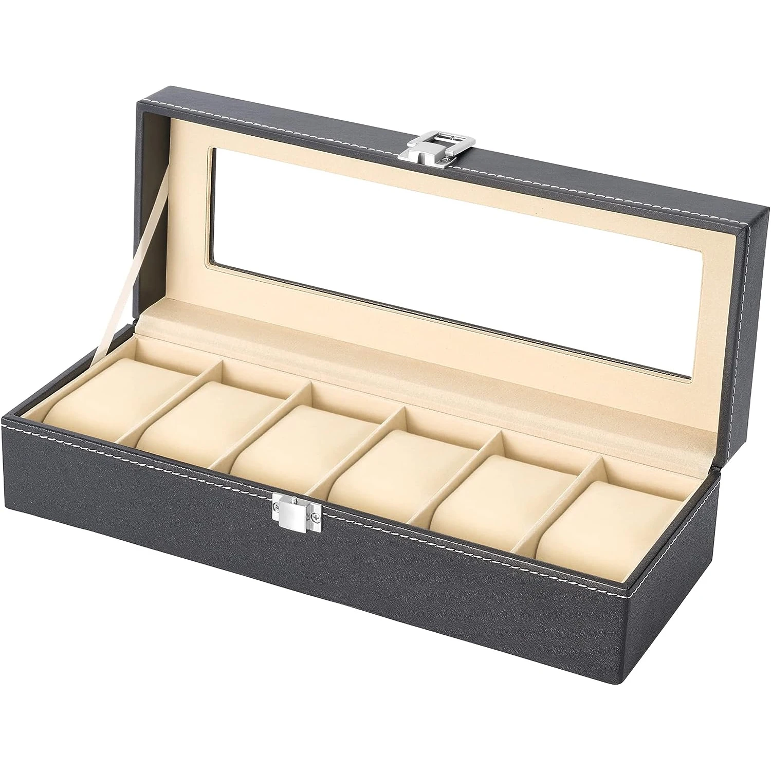 Watch Display Box Slot Men Watch Bracket Display Holiday Gifts