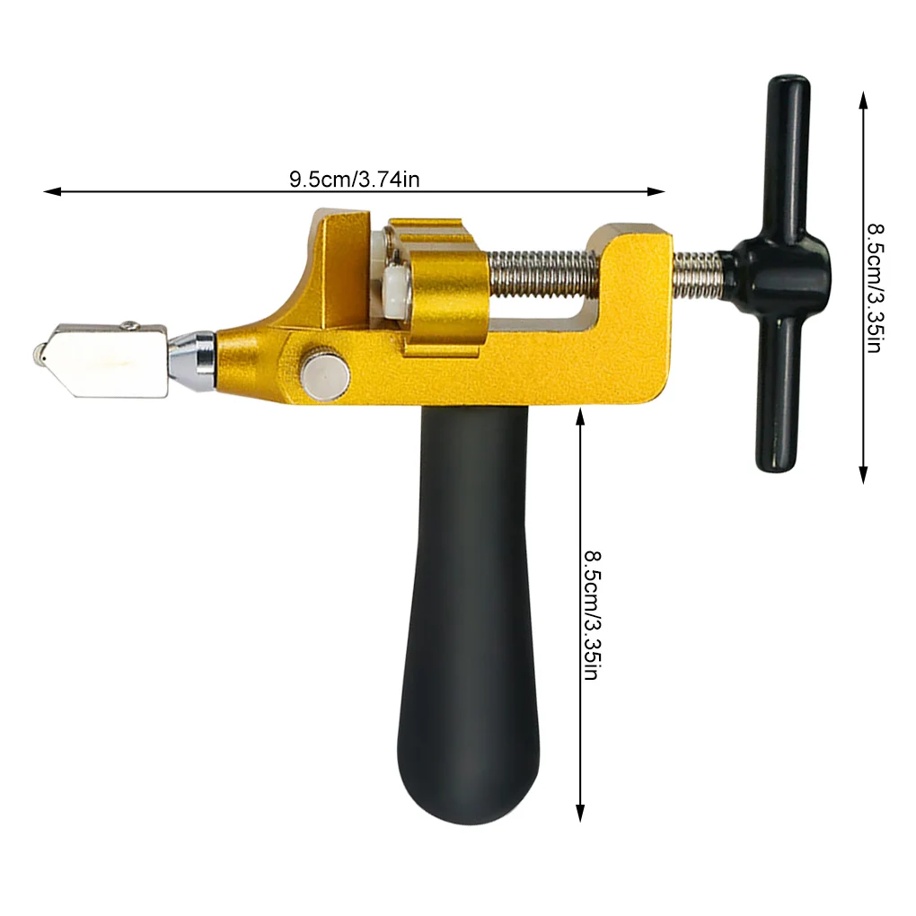 Tile Breaker Portable Adjustable Thick Glass Ceramic Opener with Handle Construction Repair Work Hand Tool Furniture 6