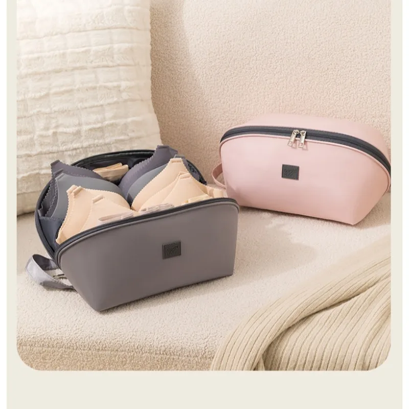 Bra Storage Bag Travel Storage Fabric Women's Underwear Underwear Socks Storage Bag Portable Three-in-one Storage Bag 4