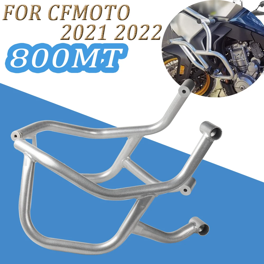 

2023 2022 800MT Автомобильный аварийный бампер для трюков, защита Бампера, защита рамы резервуара, защита двигателя для CF MOTO CFMOTO 800 MT 2021