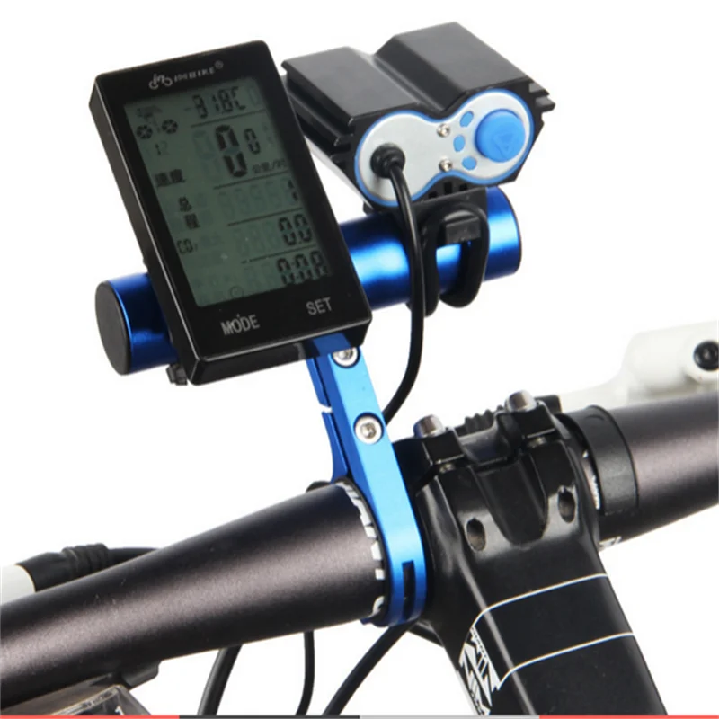 Bike Handlebar Extender Extension Carbon Fiber Bracket Aluminum Alloy Clamp For Bicycle Speedometer Headlight Lamp Holder bicycle accessories bicycle handlebar extender bicycle handlebar extension bicycle bracket