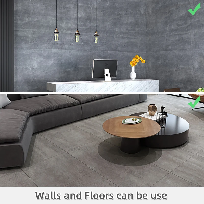 Wall Stickers Waterproof Imitation Marble Tile Floor Stickers 30*30cm 40pcs