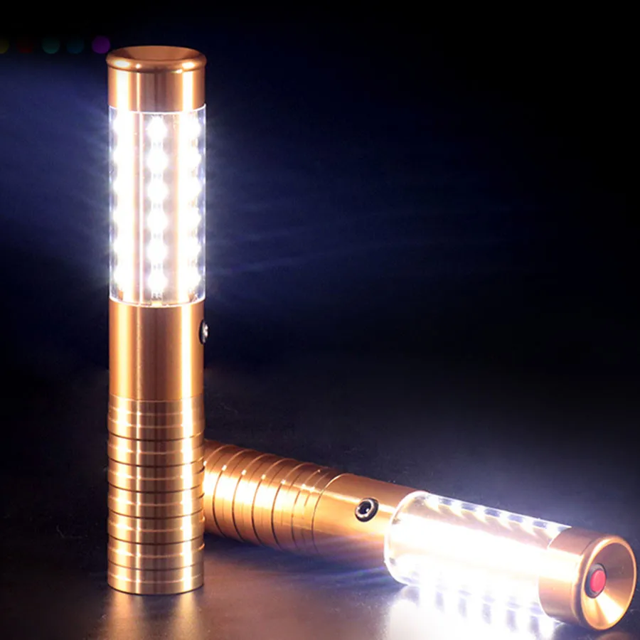 

LED Metal Strobe Baton Rechargeable LED Champagne Bottle Service Sparkler VIP Party Club Bottle Baton Flash Stick Light For Bar