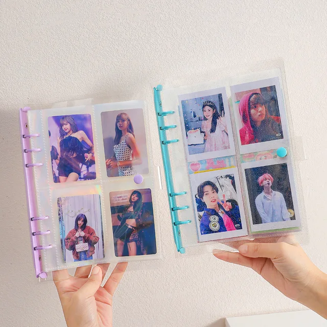 A5 Album Csillag Chasing Girl Small Card Protection Case És Baffle Six Hole Photo Storage - Image 6