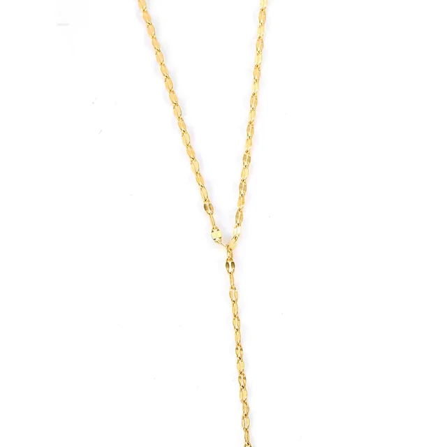 Stainless Steel Gold Color Chain Necklace Women Pendant Choker Neklace for Women Luxury Quality Jewelry Wholesale Dropshipping 6