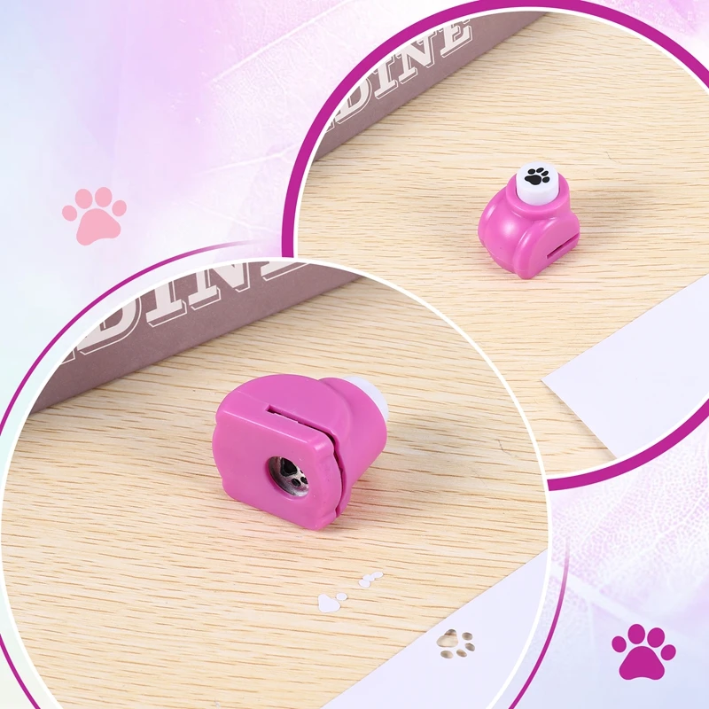 Mini Scrapbook Handmade Cut Card Craft Calico Printing DIY Paper Shaper Punch (Paw) paper craft punch