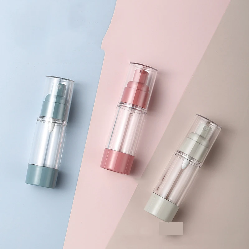 

1PC 15ml 30ml 50ml Vacuum Spray Bottle Lotion Bottle Travel Portable Empty Container Beauty Skin Care Tools