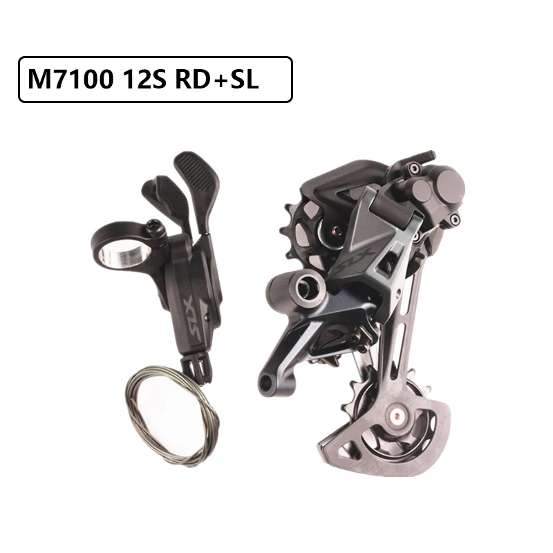 SHIMANO DEORE XT M6100 M7100 M8100 M8120 M712012-Speed Mountain Bike Groupset Shifter Lever SL + RD SGS Rear Derailleur