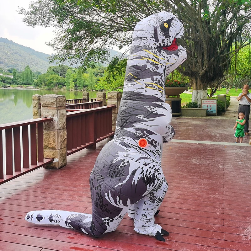 Adult Kids T-Rex Inflatable Dinosaur Costumes