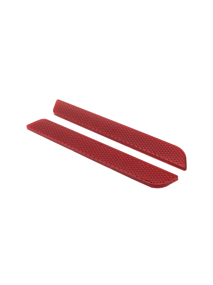 Front Fork Reflectors Red Harley Davidson Motorcycle Self Adhesive L & R