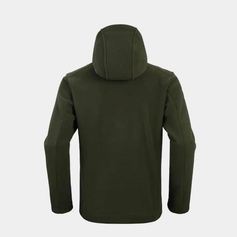 KAILAS Thick Fleece Hooded Jacket Men Polarmate 300 Antistatic Fall Winter Warm Full-Zip Hiking Camping Outwear Jacket KG2332121 hiking jackets polar fleece jacket